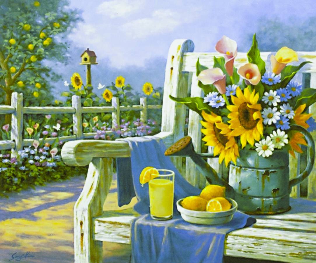 Картина за номерами "Натюрморт" 40 * 50см, крас.-акрил, кисть-3шт. (5294)