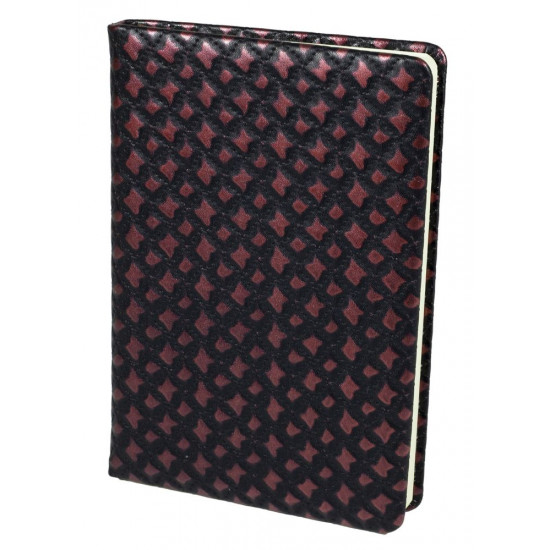 Щоденник недатований клітина  А5 150 аркушів, прошитий 3 кольори (2108)