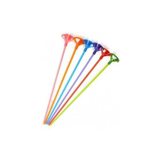Палочка-тримач для повітряної кульки, 35см колір мікс (883105)