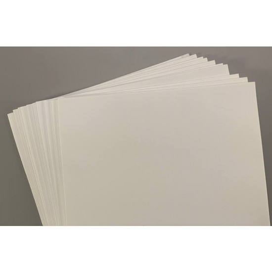 Фоамиран 20 х 30см, 1,5мм, 10 листов, белый Белый Unison (15A4-7022)