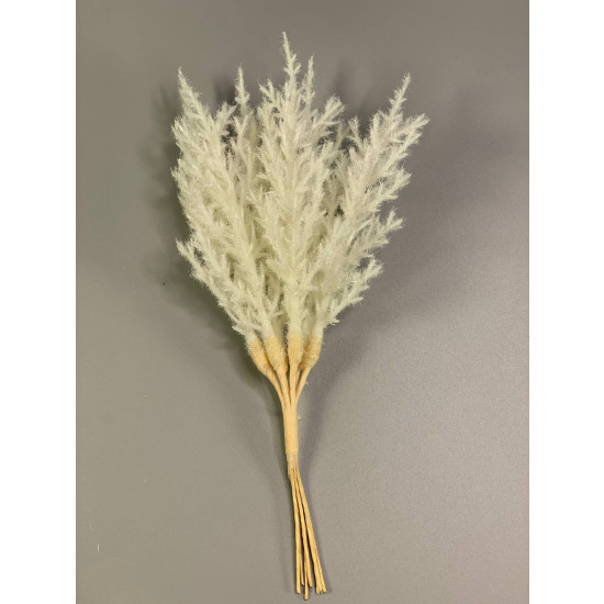 Гілка  біла - 6 гілочок, 20см Білий Unison (C30288 white)