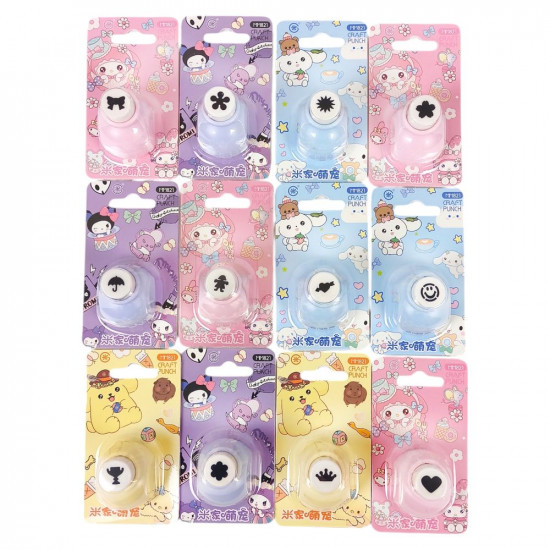 Дірокол фігурний  діаметр 1см "Kuromi" (821-24-KU)