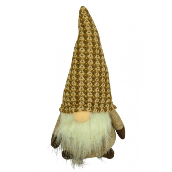 Новорічна м'яка іграшка Гном  26 см (L01136)