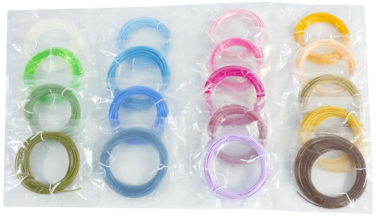 Наполнитель для 3D ручек 10м (микс цветов) Разноцветный Unison (7292/3Dz-1)