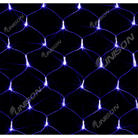 Сітка 160 LED 2м*1,5м,  синій (1592-02)