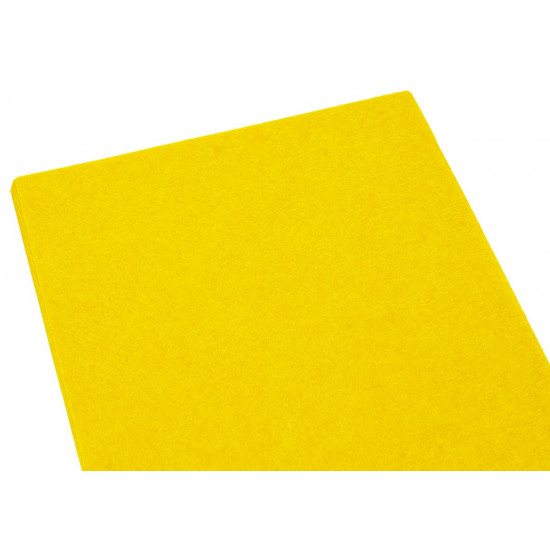 Фетр Medium MHQ170-008  20 * 30см,  10 аркушів, 1.2мм, темно-жовтий (170MHQ-008)
