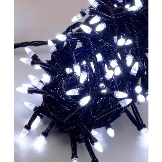 КОНУС 300 LED,  білий 19,5м  (чорний провід) (1230-03)