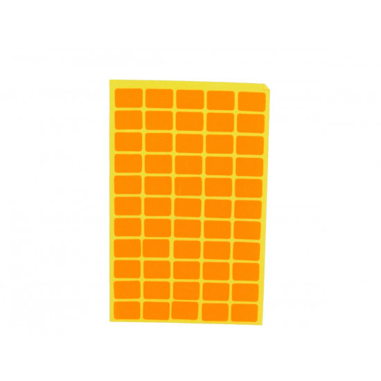 Цінник прямокутний 1.2 х 1.6, 55шт на аркуші (50шт уп) Unison (Це 011)