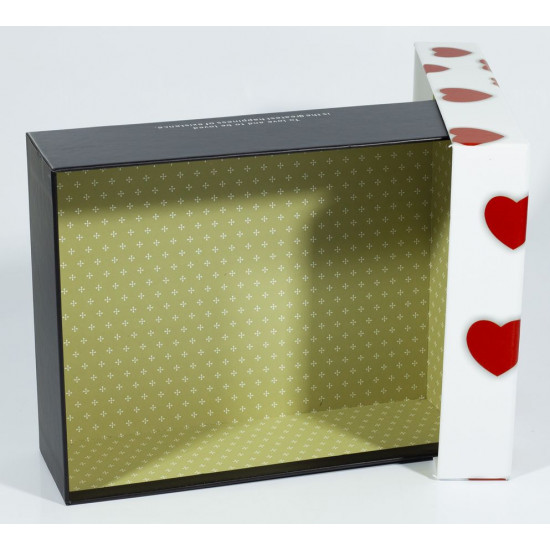 Подарункова коробка C210-39, прямокутна all you meea is love, 24х19х8cm/22х17х6.5/18.6х14.5х5cm   3шт. в наборі (C210-39)