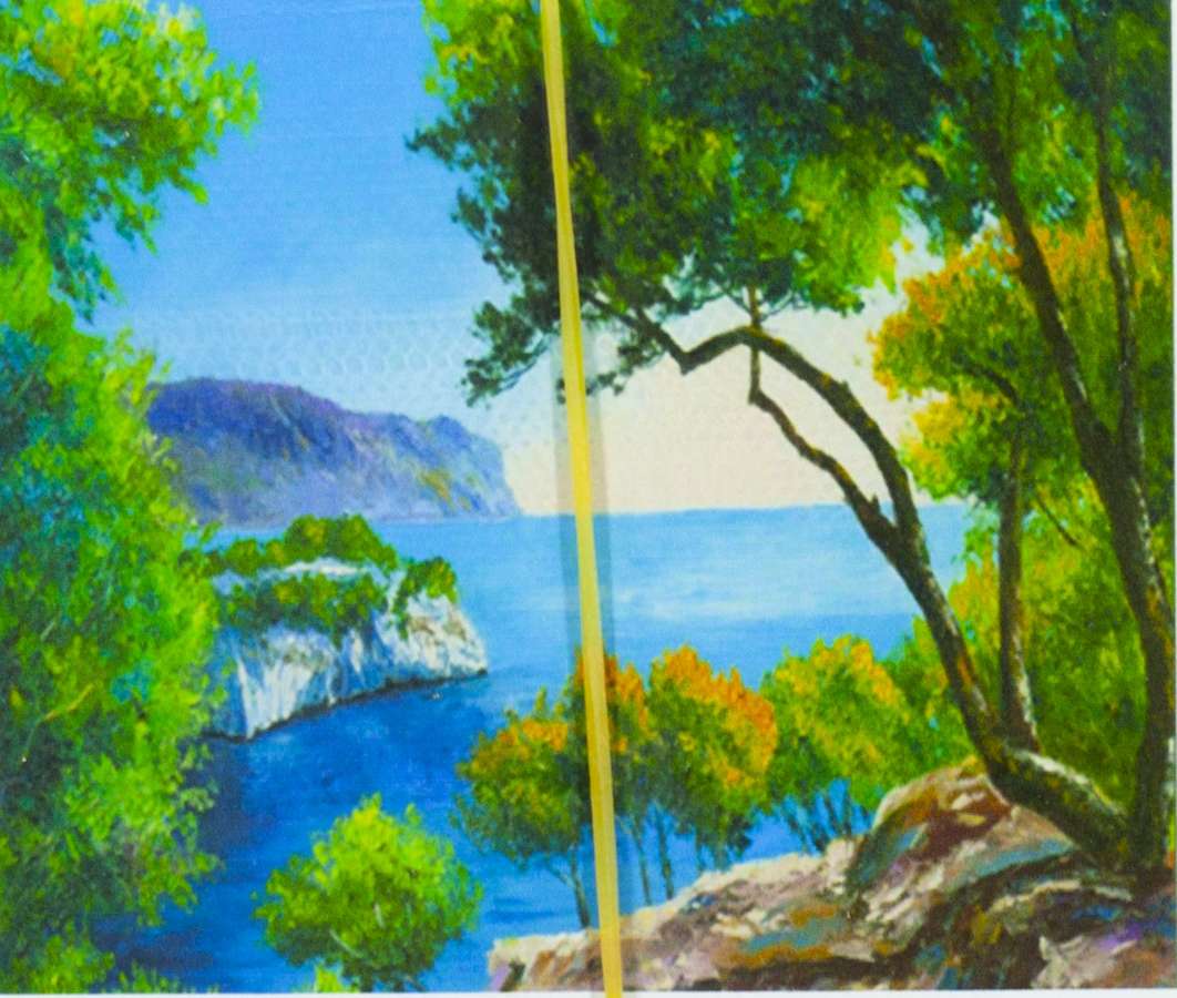 Картина за номерами "Море" 20*30см, крас.-акрил, кисть-3шт., ОРР (2318-О)