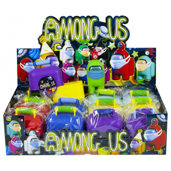 Игрушка -герой игры "Among us"-чемоданчик с фигурк.,11,5см,12в.,в/в (50105)