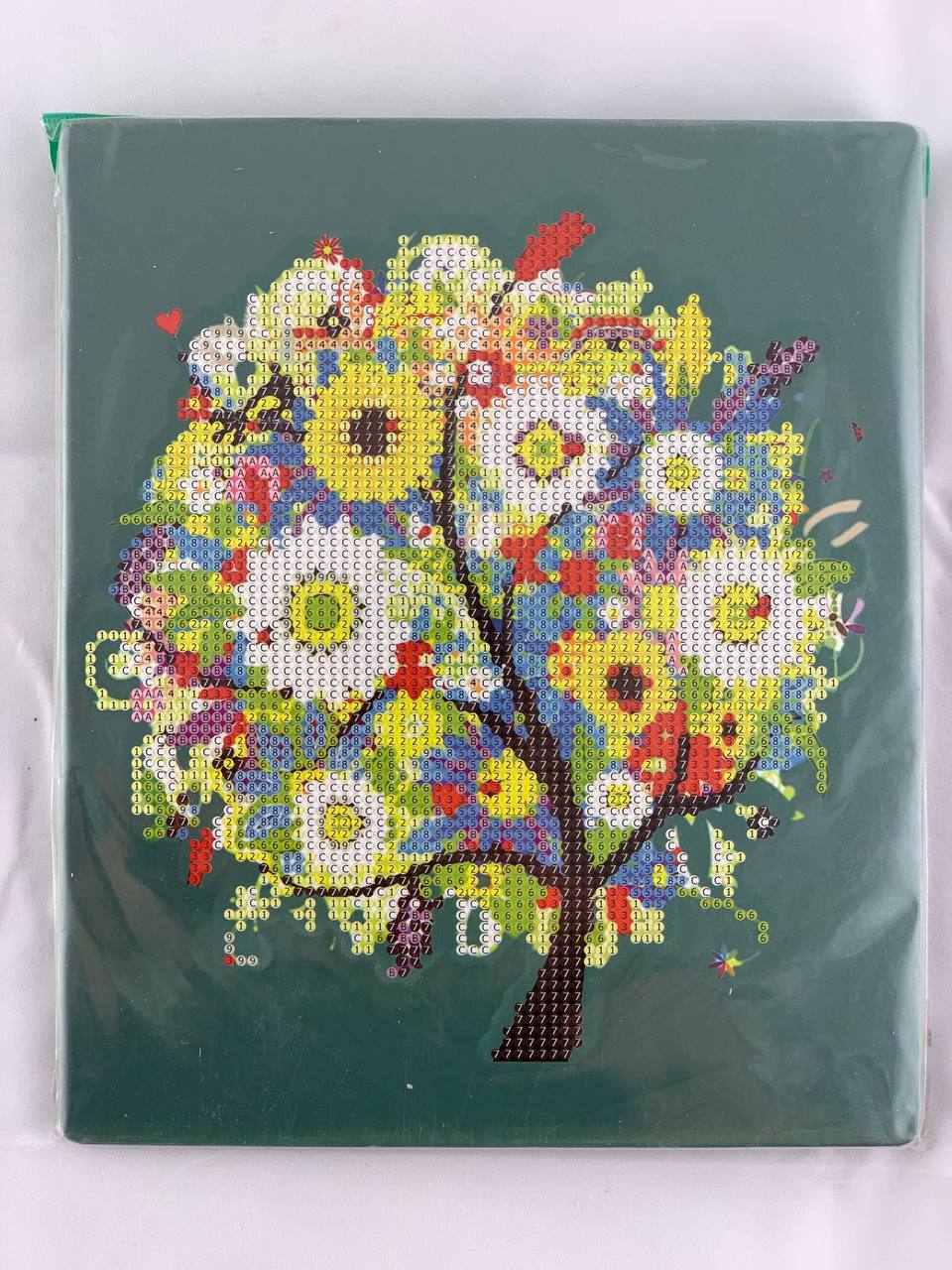 Алмазная мозаика 21 х 25см "Дерево" Разноцветный Без бренда (D21264)