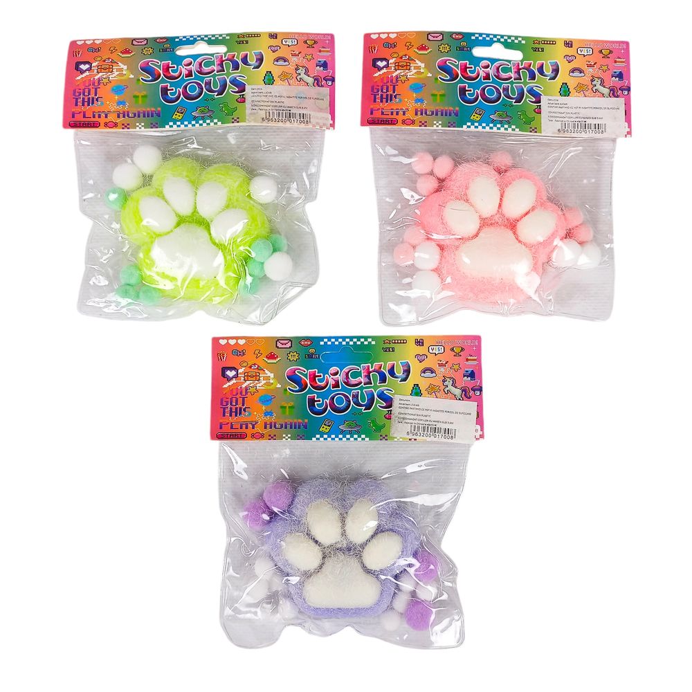 Таба сквіш антистрес X1-21 Лапка хутряна (712213)