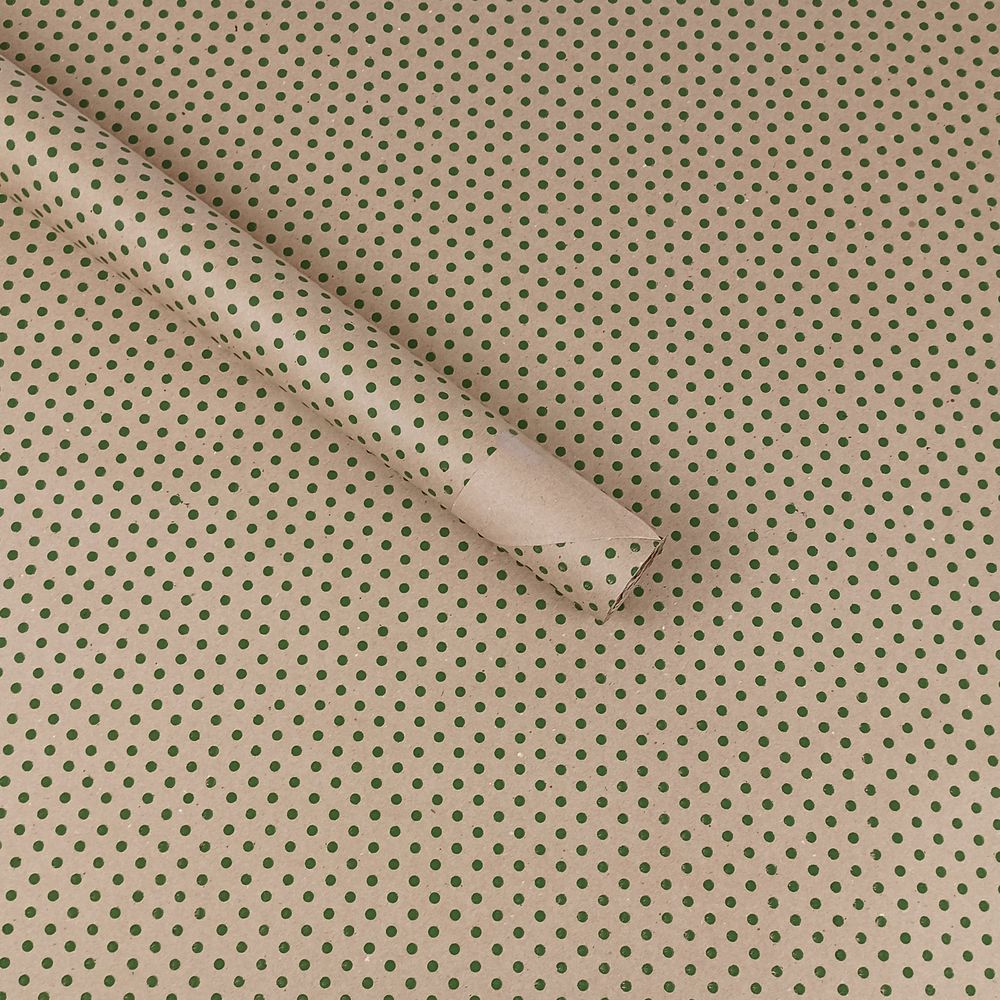 Еко -  крафт, папір подарунковий,  0,6 х 6м,  80г (ECP002.2)