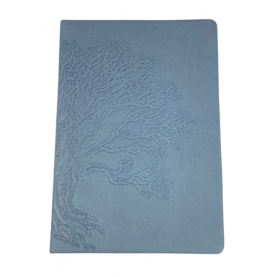 Ежедневник датированный линия "Дерево" А5, 168 страниц Серый Unison (110709NL gray-blue)