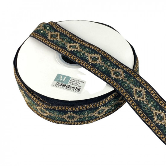 Стрічка репсова 37мм х 22м (D19854-54)