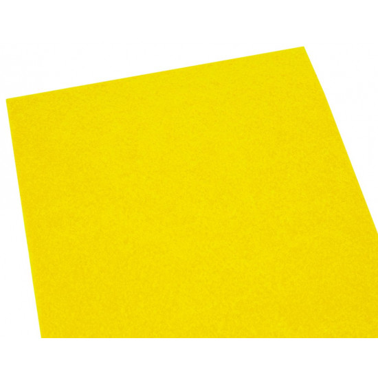 Фетр 20 * 30см 10 аркушів, 2мм, жовтий (7783)