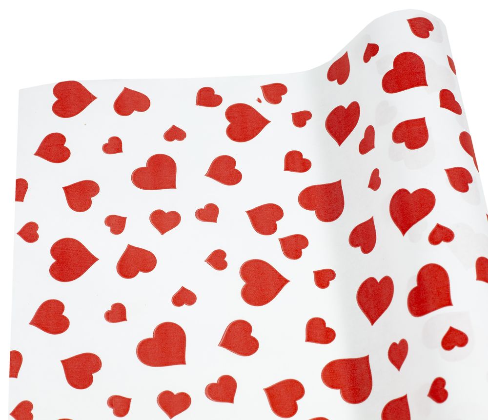 Бумага упаковочная крафт-двосторонний 0,7 х 7м Белый Unison (Пт 489.1)