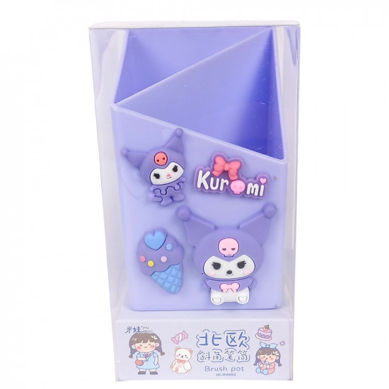 Підставка-органайзер 2 відділення  "Зайчик Kuromi та друзі" 13,5 х 8 х 7,5см, 4 види (8860-1)