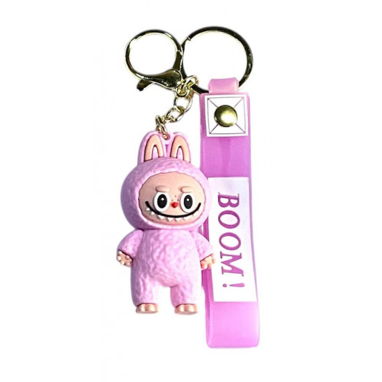 Брелок іграшка для ключів на рюкзак або сумку, Labubu  7 см-  (мікс) Різнокольоровий Без бренду (KT-11)