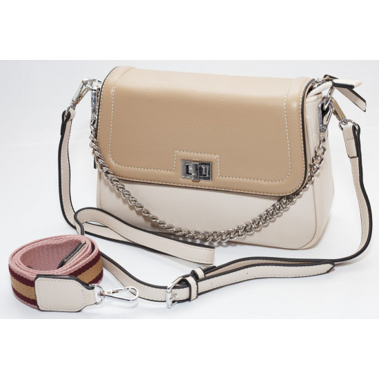 Сумка жіноча біла 17х25,5см екошкіра (89001 white)