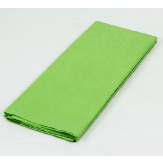 Бумага папирусная (тишью) 17гр 10 листов 50 х 66см Зеленый Unison (052 оливковая)