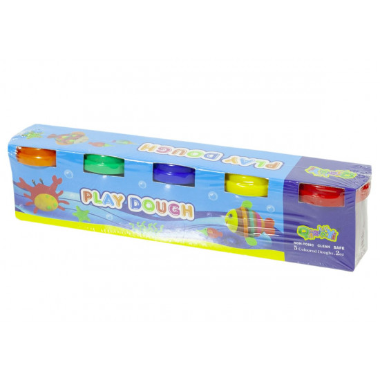 Пластилінове тісто 5 кольори по 55 грам (2083)