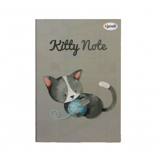 Блокнот TM Profiplan "Kitty note", grey, B6 (50605)