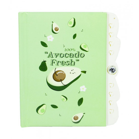 Блок.на замочку. з секр. "Авокадо" _10 * 15см, 50л.3в. (2 * 96) (64K-С-0229)