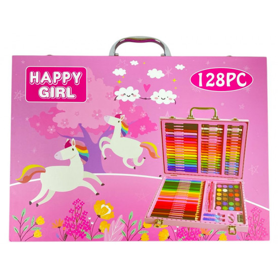 Набір для творчості 68 предметів, Єдинороги рожеві (13545)