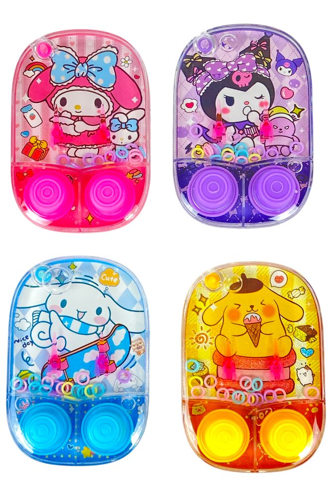 Гра водяна "Злови колечко-Kuromi і друзі" дві кнопки, 4 види (2928-V-9)