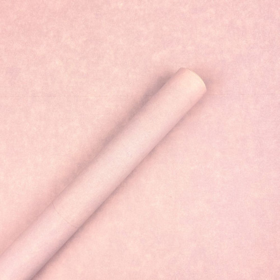 Еко -  крафт кольоровий, папір подарунковий,  0,53 х 6м,  80г Рожевий Unison (ECP006)