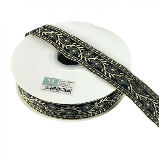 Стрічка репсова 30мм х 22м (D19835-35)