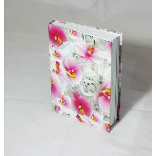 Блокнот  А6, клітинка,тверда ламінована обкладинка, 10,0х15,0, 160 аркушів (A6 - 160)