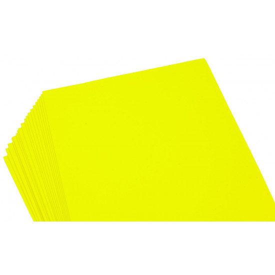 Фоамиран  светло-желтый  - 20листов (1мм) (5095-1-012)