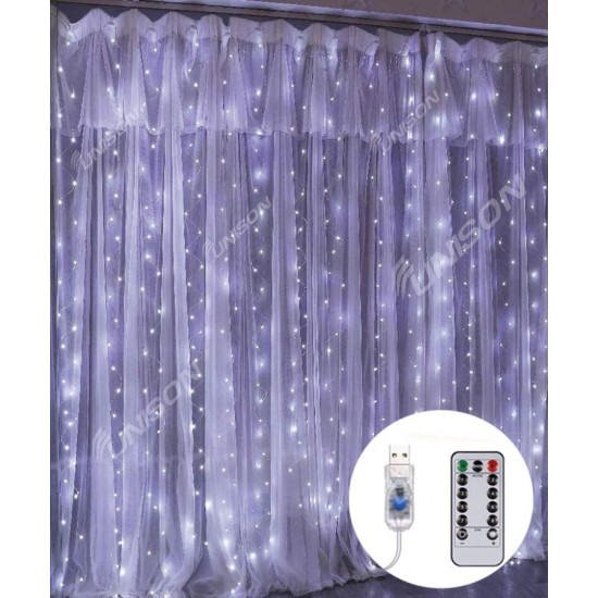 Штора-роса 144л 1,8 * 1,2м, белый (1931-03)