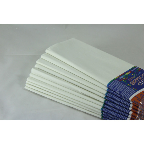 Креп-бумага 100%, 50х200см, 20г/м2 -  белая, KR110-8020 (KR110-8020)