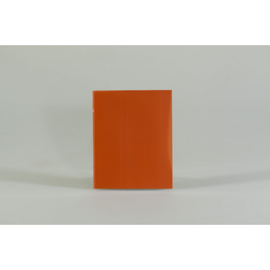 Зошит шкільний  B5 48 аркушів #, пластикова обкладинка, 5B048K-П01 помаранчевий Ofort (5B048K-П01 оранжевый)