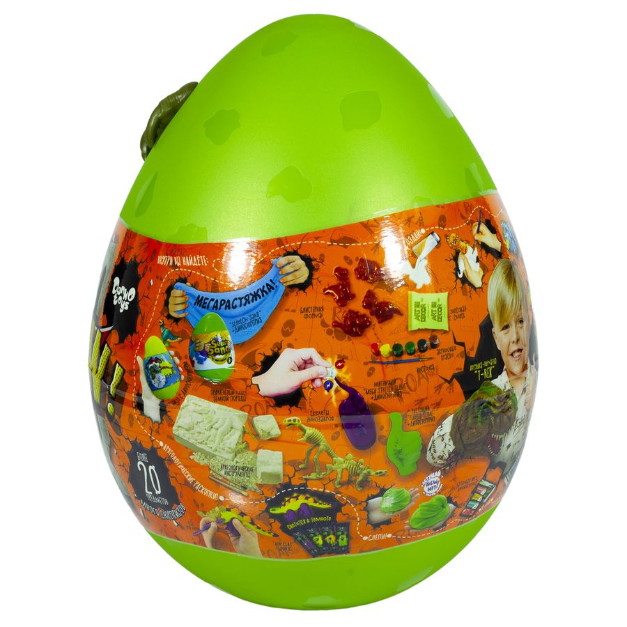 Яйце розвиваюче для дітей велике "Дино" Unison (DWB-01-01)