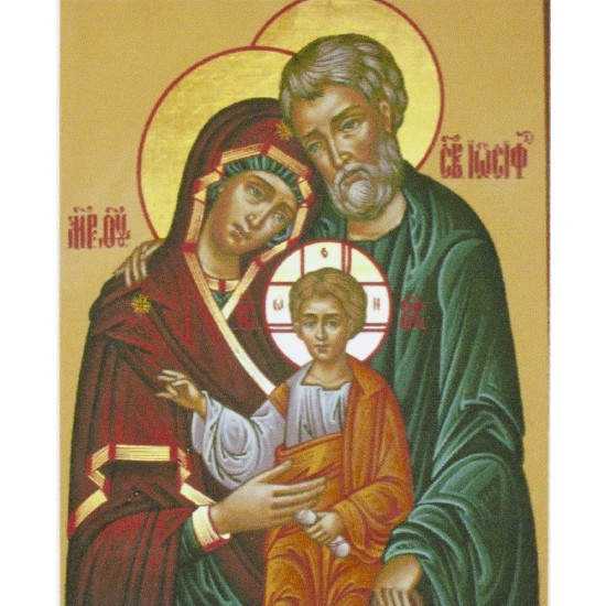 Алмазна мозаїка за номерами 30*40см "Святе сімейство" у рулоні (71220 GBR)