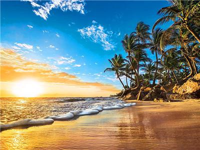 Картина за номерами "Пляж " 40 * 50см, крас.-акрил, кисть-3шт. (RA3557)