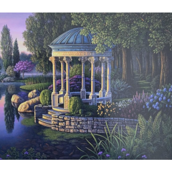 Картина за номерами "Альтанка" 40 * 50см, крас.-акрил, кисть-3шт. 6359EOTG_B Різнокольоровий Unison (6359EOTG_B)