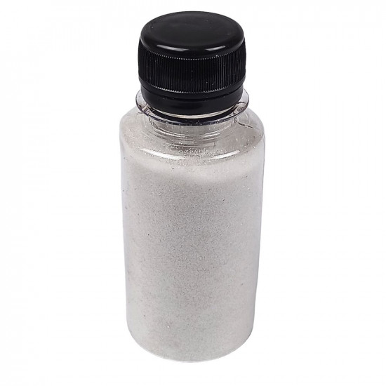 Глиттер (присыпка) 100мл  белый Белый Без бренда (ZA 100-8015)