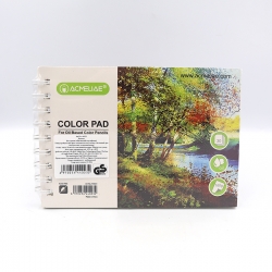 Блокнот для масляних олівців Acmeliae 32K 184 х 130мм, 30P, 160g (44023)