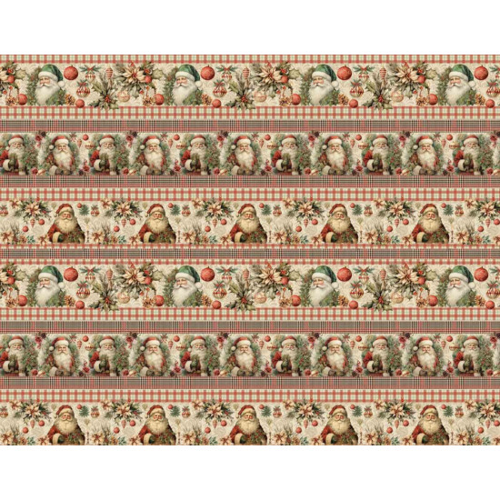 Папір подарунковий  крейдований 80г, новорічний , 100 х 70см  -10 аркушів (PVM10-320NY)