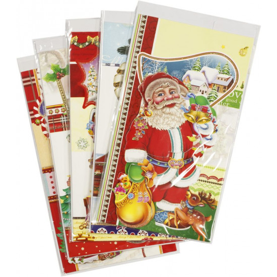 Листівки  новорічні  K54,  12х21см,  з конвертом (K54)