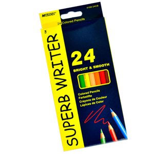 Олівці 24 кольори, " MARCO" superb writer 4100-24CB (4100-24CB)