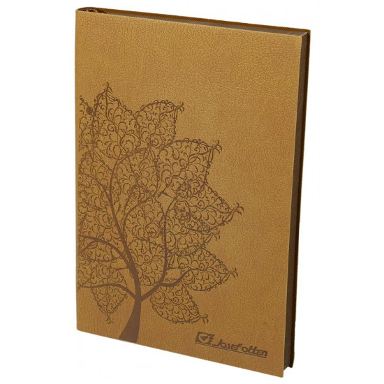 Щоденник недатований клітина "Дерево" А5, м'який, фарб. торець, 160 аркушів, тиснення (4625-А5NK)