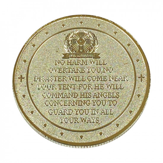 Монета-сувенір Archangel Michael срібло, 4см в капсулі (Cs - 1005)