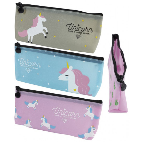 Пенал PT "Єдиноріг" 19,5 * 10 * 3 см, mix4 (P3659)